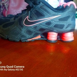 Black & Pink Nike Shox